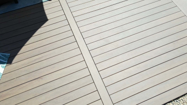 surface of a deck